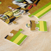 VintageJuarez Mexico 11x14  ジグソーパズル (側面)