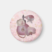 Vintager Parfüm-Button マグネット (正面)