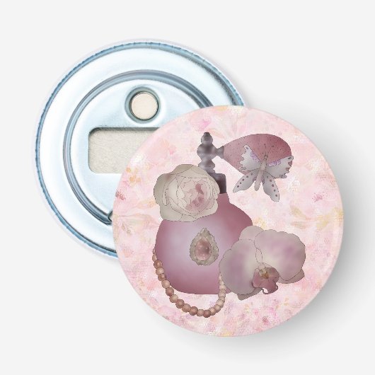 Vintager Parfüm-Button 栓抜き (正面)