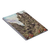 vintaje fantasy house flowers 2 ノートブック (右側)