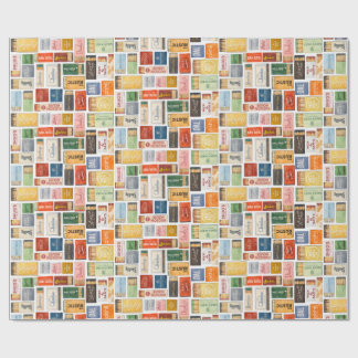 Vintange Dallas Matchbook Wrapping Paper ラッピングペーパー