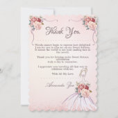 Vintange Sweet 16 / Quinceaeneraありがとうございました 招待状 (正面)