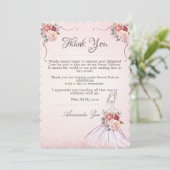 Vintange Sweet 16 / Quinceaeneraありがとうございました 招待状 (スタンド正面)