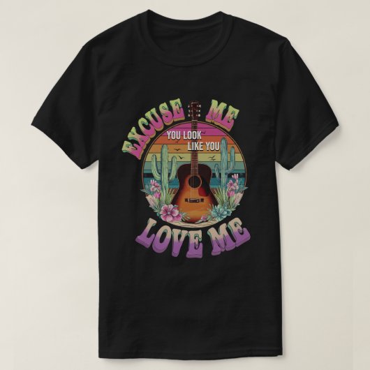 Vintge Country Music Resleason君は君に似ている Tシャツ (デザイン正面)