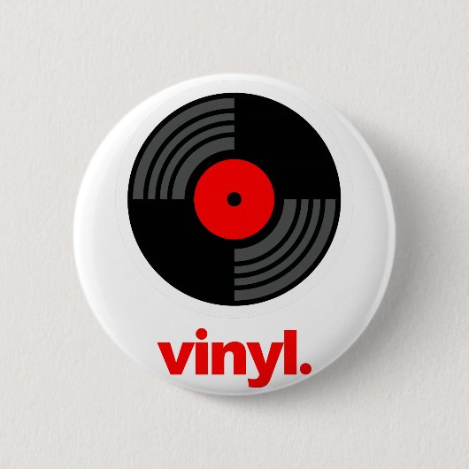 Vinyl 缶バッジ (正面)