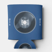 VINYL 45 RPMレコード、青 缶クーラー (裏面)