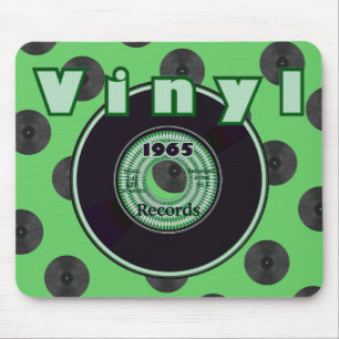 VINYL 45 RPM Record 1965 Label マウスパッド