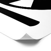 Vinyl DJメニュー ポスター (角)