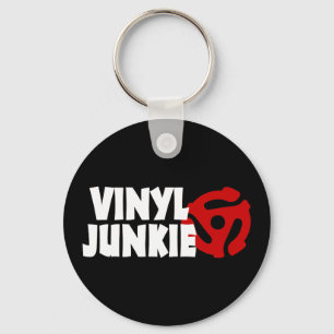 Vinyl Junkie キーホルダー