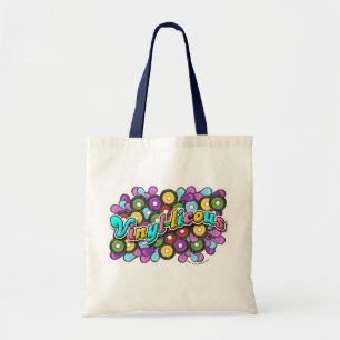 Vinyl-Licious Cute Colorful Multiple Record Art トートバッグ