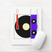 Vinyl Player マウスパッド (マウス)