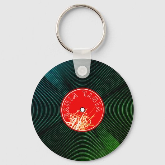 Vinyl Record キーホルダー (裏面)