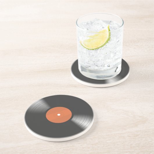 Vinyl Record コースター (側面)