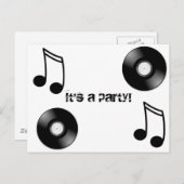 Vinyl Record ポストカード (正面/裏面)