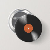 Vinyl Record 缶バッジ (正面&裏面)