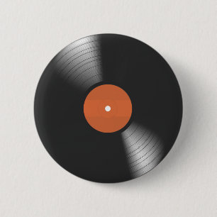 Vinyl Record 缶バッジ