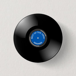 Vinyl Record Album Design Button 缶バッジ