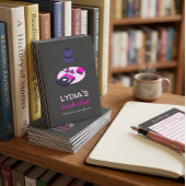 Vinyl Record & Coffee Custom Book Review Card 招待状