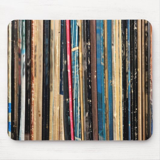Vinyl Record Collector DJ Music Lovers Gift マウスパッド (正面)