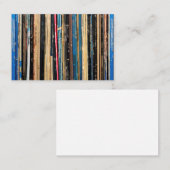 Vinyl Record Collector DJ Music Lovers Gift 名刺 (正面/裏面)