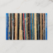 Vinyl Record Collector DJ Music Lovers Gift 名刺 (正面)