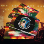 Vinyl Record DJモダンフォト 名刺