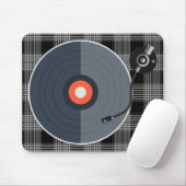 Vinyl Record Mousepad マウスパッド (マウス)