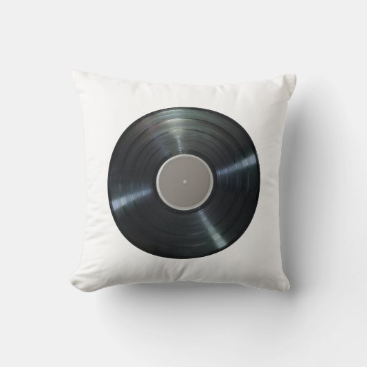 Vinyl Record Pillow クッション (正面)
