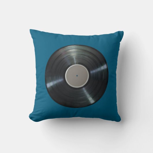 Vinyl Record Pillow クッション (正面)