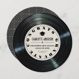 Vinyl Record Tan卒業発表 カード