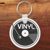 Vinyl Record Turntable キーホルダー (正面)