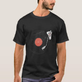 Vinyl Record Turntable Tシャツ (正面)