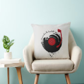 Vinyl Records Homeはターンテーブルの回転 クッション (椅子)