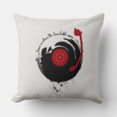 Vinyl Records Homeはターンテーブルの回転 クッション (正面)