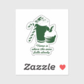 Vinyl Stickers with winter illustration シール (シート)