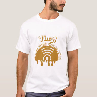 Vinyl: Where Music 来 Alive - Analog Sound Tee Tシャツ