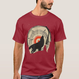 Vinyl WolfレコードDJディスクジョッキー Tシャツ