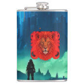 Vinyl Wrapped Flask フラスク (正面)