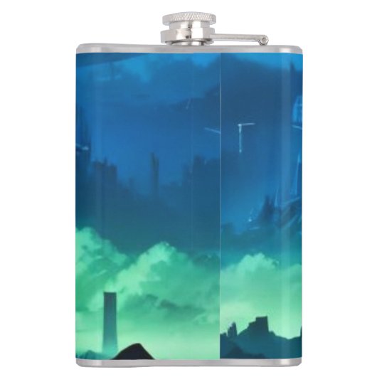 Vinyl Wrapped Flask フラスク (裏面)