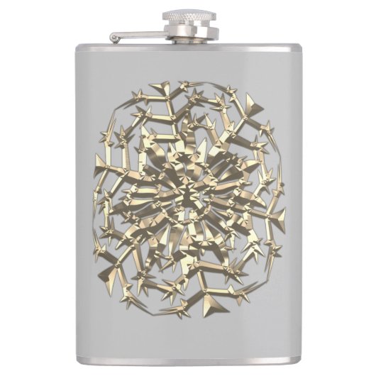 Vinyl Wrapped Flask フラスク (正面)