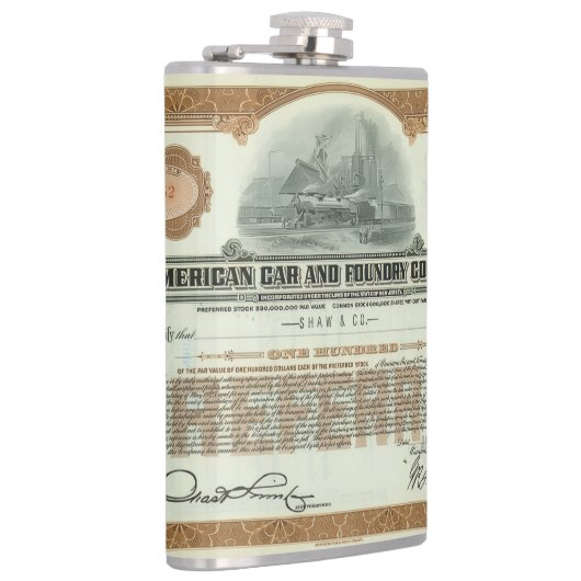 Vinyl Wrapped Flask フラスク (右)