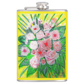 Vinyl Wrapped Flask フラスク (正面)