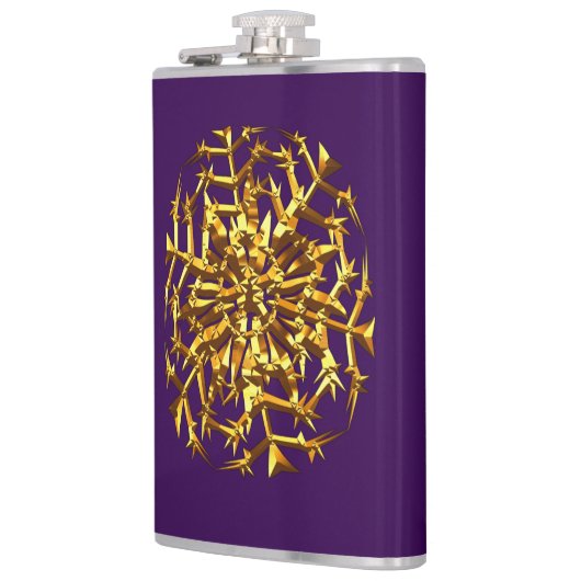 Vinyl Wrapped Flask フラスク (左)