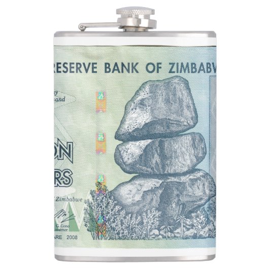 Vinyl Wrapped Flask フラスク (正面)