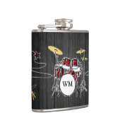 Vinyl Wrapped Flask フラスク (右)