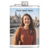 Vinyl Wrapped Flask フラスク (正面)