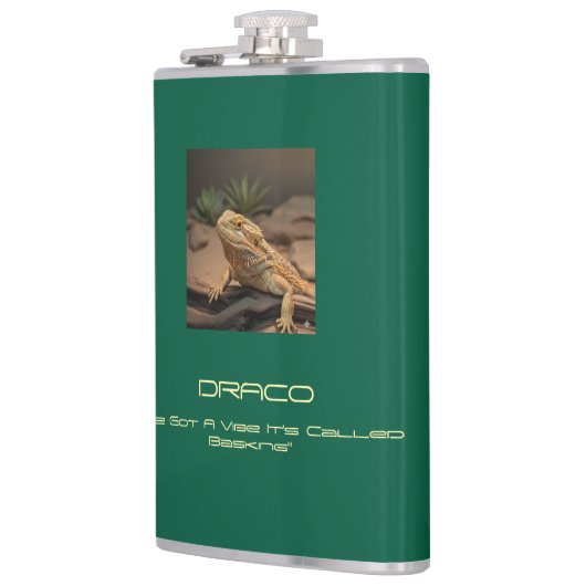 Vinyl Wrapped Flask フラスク (左)