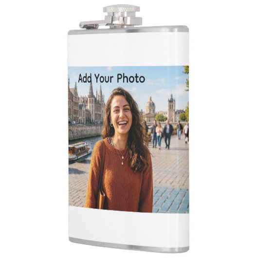 Vinyl Wrapped Flask フラスク (左)