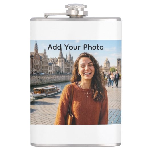 Vinyl Wrapped Flask フラスク (正面)