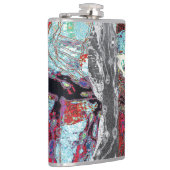 Vinyl Wrapped Flask – Strata Pulse フラスク (右)